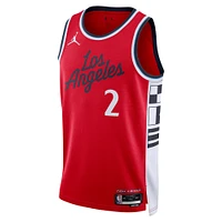 Unisex Jordan Brand Kawhi Leonard Red LA Clippers 2024/25 Swingman Jersey - Statement Edition