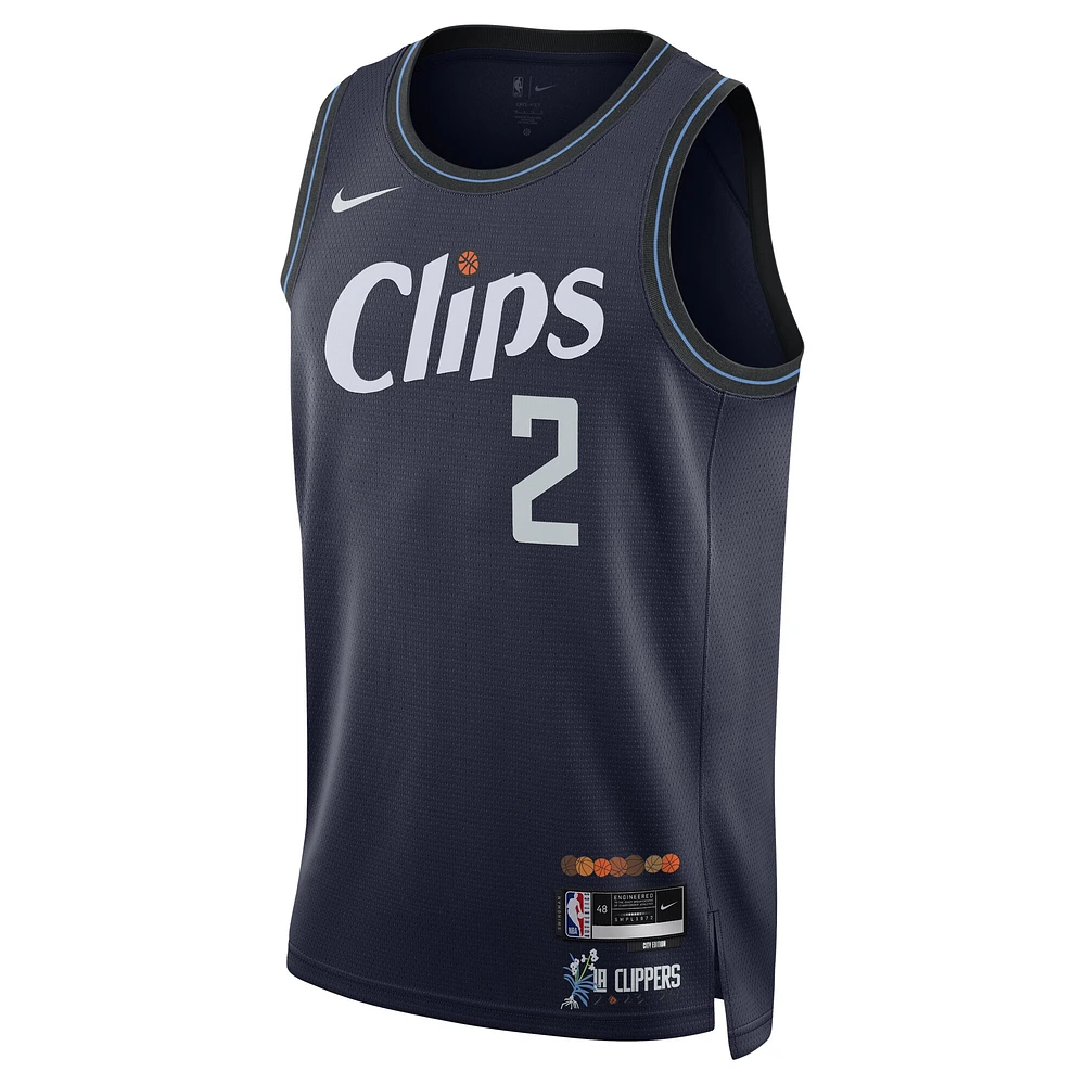 Maillot Nike Kawhi Leonard Navy LA Clippers Swingman 2023/24 - City Edition