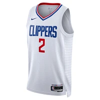 Unisex Nike Kawhi Leonard White LA Clippers Swingman Jersey - Association Edition