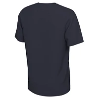 T-shirt Nike bleu marine unisexe LA Clippers 2025 NBA Playoffs On-Court Mantra