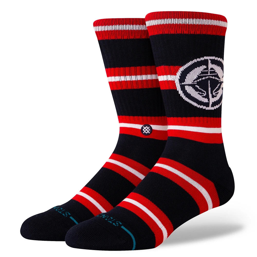 Unisex  Stance LA Clippers Prep Stripe Crew Sock