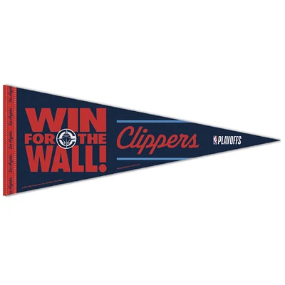 WinCraft LA Clippers 2025 NBA Playoffs 12'' x 30'' Fanion Premium