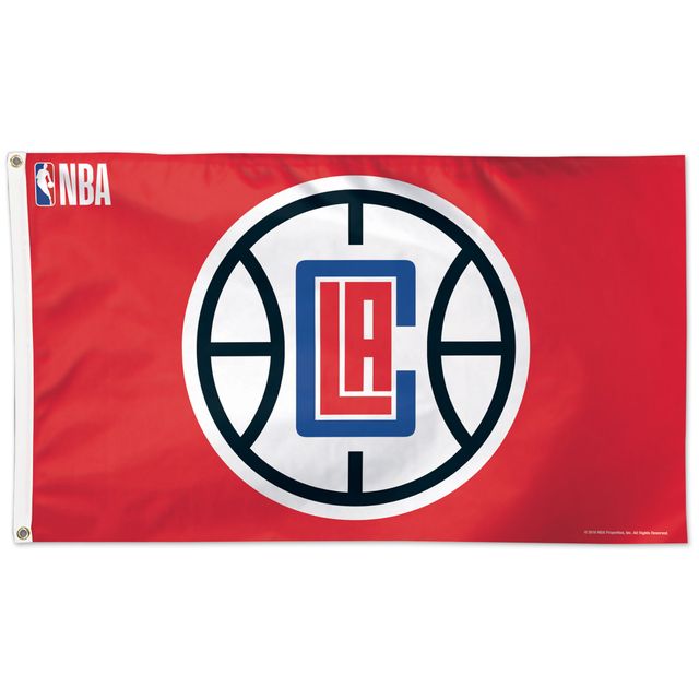 WinCraft LA Clippers 3' x 5' Drapeau unilatéral avec logo