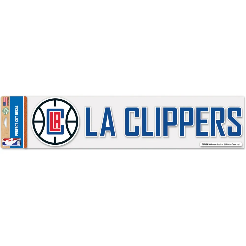 Décalque de coupe parfaite WinCraft LA Clippers 4 "x 17"