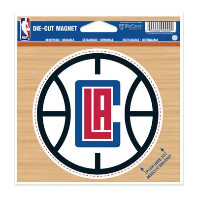 LA Clippers WinCraft 5'' Die-Cut Car Magnet