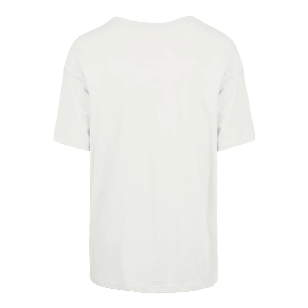 Women's '47  White LA Clippers City Edition Down Court Sadie T-Shirt