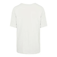 Women's '47  White LA Clippers City Edition Down Court Sadie T-Shirt