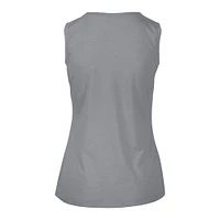 Women's Levelwear  Gray LA Clippers Mother's Day Macy Core Logo Tank Top