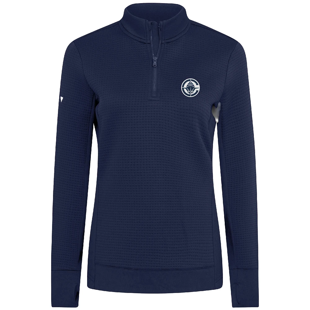 Pull à glissière quart de tour LA Clippers bleu marine Levelwear pour femme