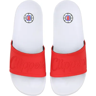 LA Clippers FOCO Women's Script Wordmark Slide Sandals