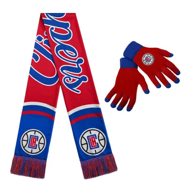 LA Clippers Women's Glove and Scarf Set