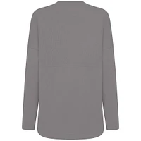 Women's Levelwear Gray LA Clippers Beaudry Pullover Sweatshirt