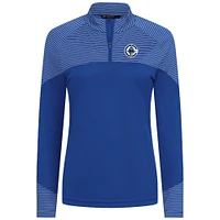 Haut à glissière quart de tour rayures classiques Levelwear Royal LA Clippers pour femme