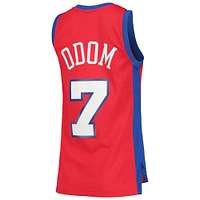 Women's Mitchell & Ness Lamar Odom Red LA Clippers 2000/01 Hardwood Classics Swingman Jersey