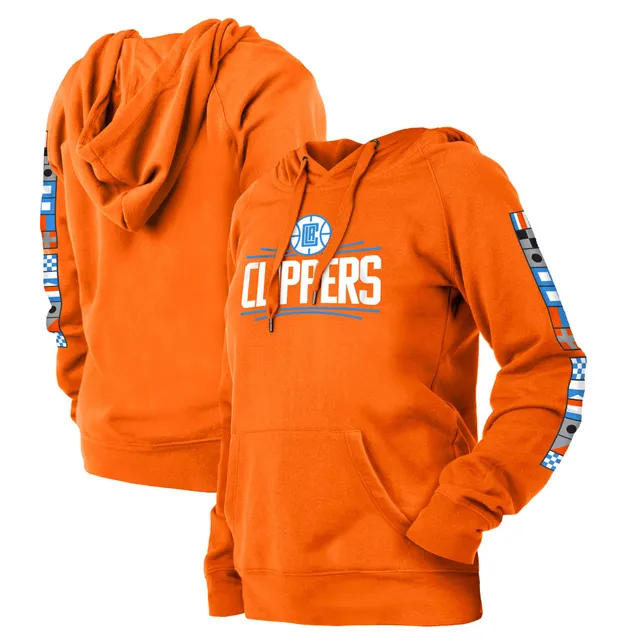 Nike LA Clippers Powder Blue City Edition Pullover Hoodie Sz S