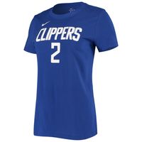 Women's Nike Kawhi Leonard Royal LA Clippers Name & Number Performance T-Shirt