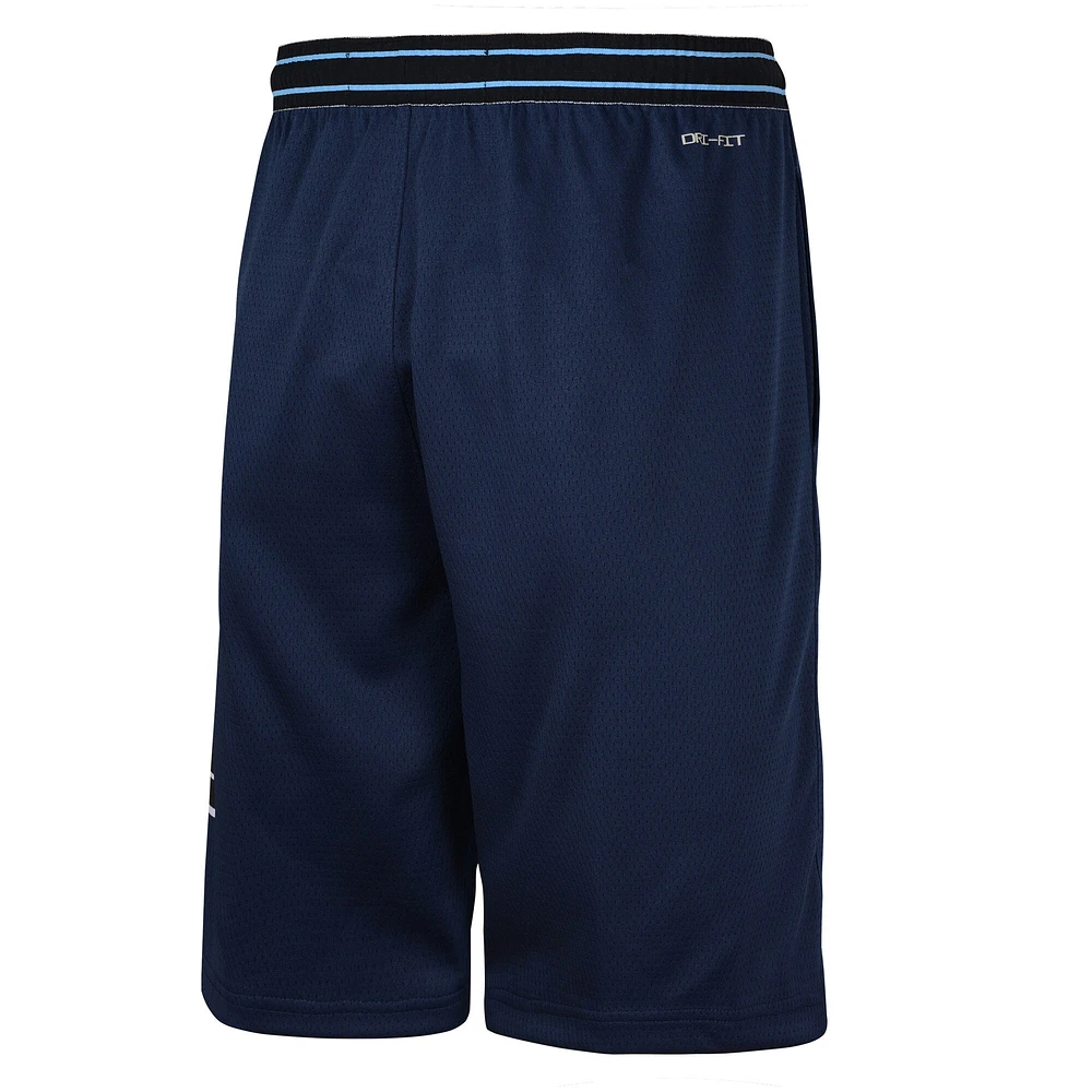 Youth Nike Navy LA Clippers 2023/24 City Edition Swingman Performance Shorts