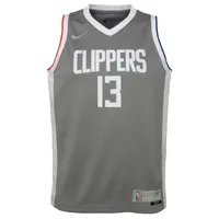 Paul George LA Clippers Nike Youth 2020/21 Swingman Jersey Black - City  Edition