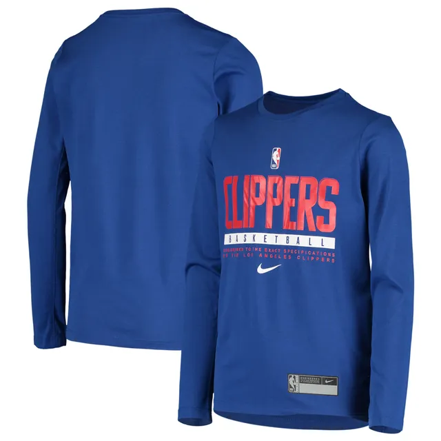 LA Clippers Nike Essential Practice Legend Performance Long Sleeve T-Shirt  - Black