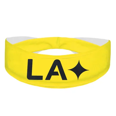 LA Galaxy Alternate Logo Cooling Headband - Gold