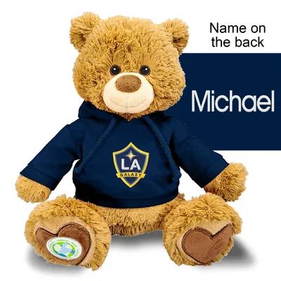 LA Galaxy Infant Personalized Plush Bear - Navy
