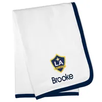 LA Galaxy Infant Personalized Blanket