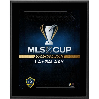 LA Galaxy 2024 MLS Cup Champions 10.5" x 13" Sublimated Plaque