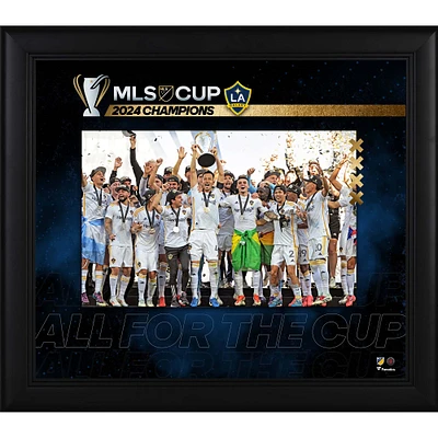 LA Galaxy 2024 MLS Cup Champions Framed 15" x 17" Collage