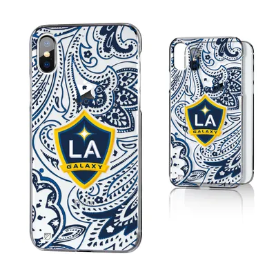 LA Galaxy Clear Pattern iPhone X/XS Case