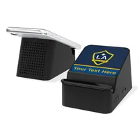 LA Galaxy Personalized Wireless Charging Station & Bluetooth Speaker