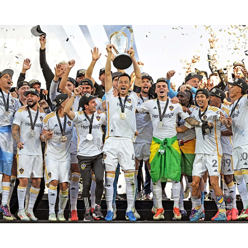 LA Galaxy Unsigned 2024 MLS Cup Champions Celebration Photograph