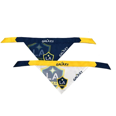 LA Galaxy Little Earth Two-Pack Pet Bandana Set