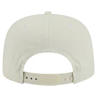 Men's New Era  Cream LA Galaxy 2025 Kickoff Snapback Golfer Hat