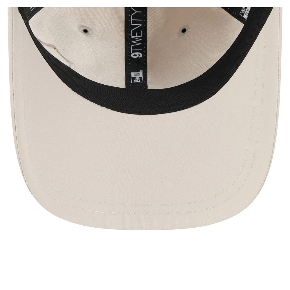 Men's New Era  Tan LA Galaxy Active 9TWENTY Adjustable Hat