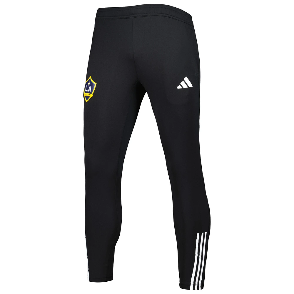 Pantalon d'entraînement adidas LA Galaxy 2023 On-Field Team Crest AEROREADY noir pour homme