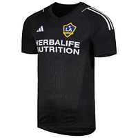 Men's adidas Black LA Galaxy 2023 Replica Goalkeeper Jersey