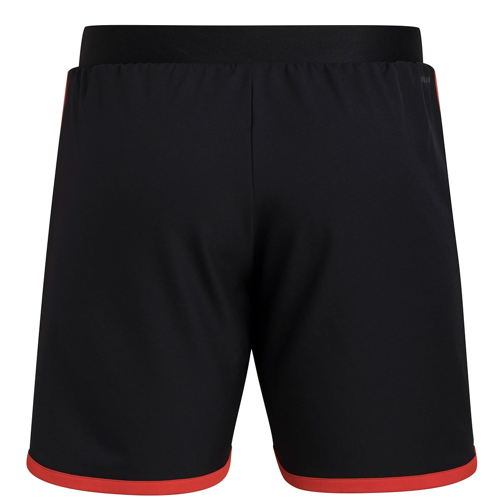 Short adidas LA Galaxy 2024 Third Authentic pour homme noir