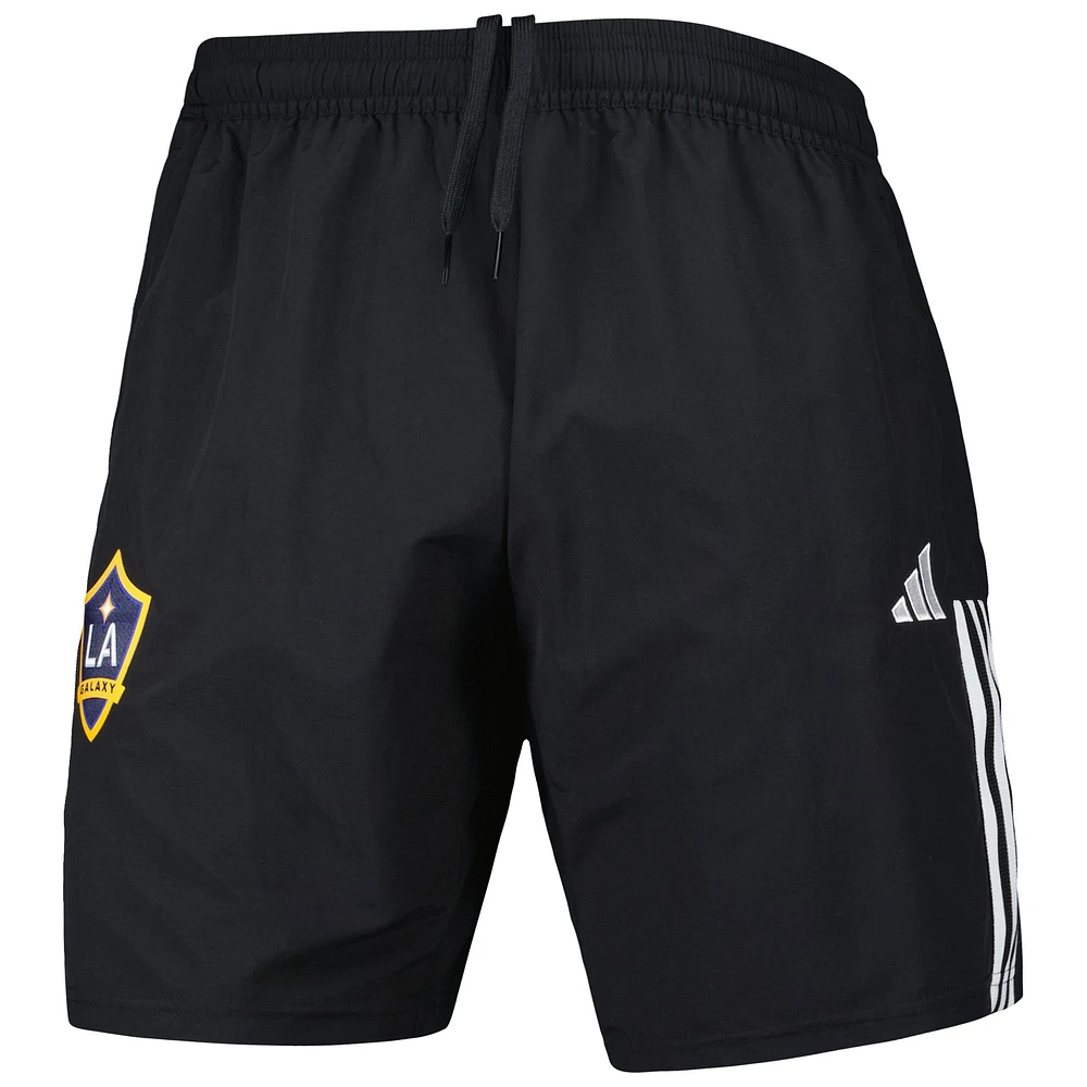 Men's adidas Black LA Galaxy Downtime Shorts