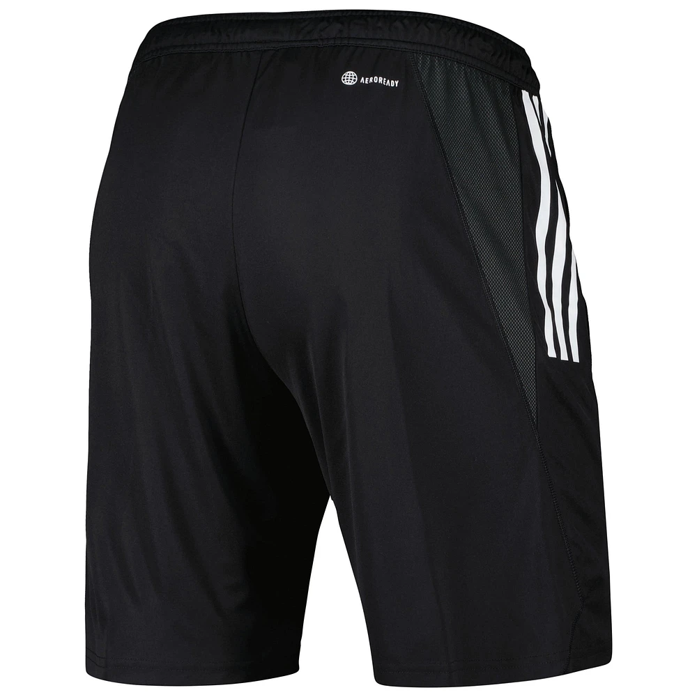 Short adidas LA Galaxy Downtime noir pour homme