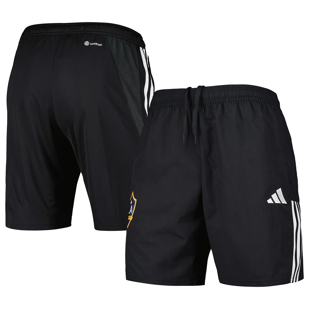 Short adidas LA Galaxy Downtime noir pour homme