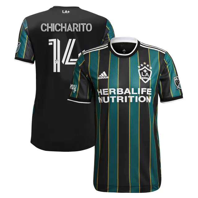 Men's adidas Chicharito White LA Galaxy 2023 City of Dreams Kit