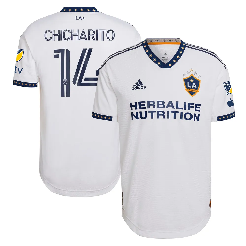 Lids Chicharito LA Galaxy adidas 2023 City of Dreams Kit Authentic Player  Jersey - White