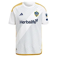 Men's adidas Gabriel Pec White LA Galaxy 2024 Angelino Kit Authentic Player Jersey