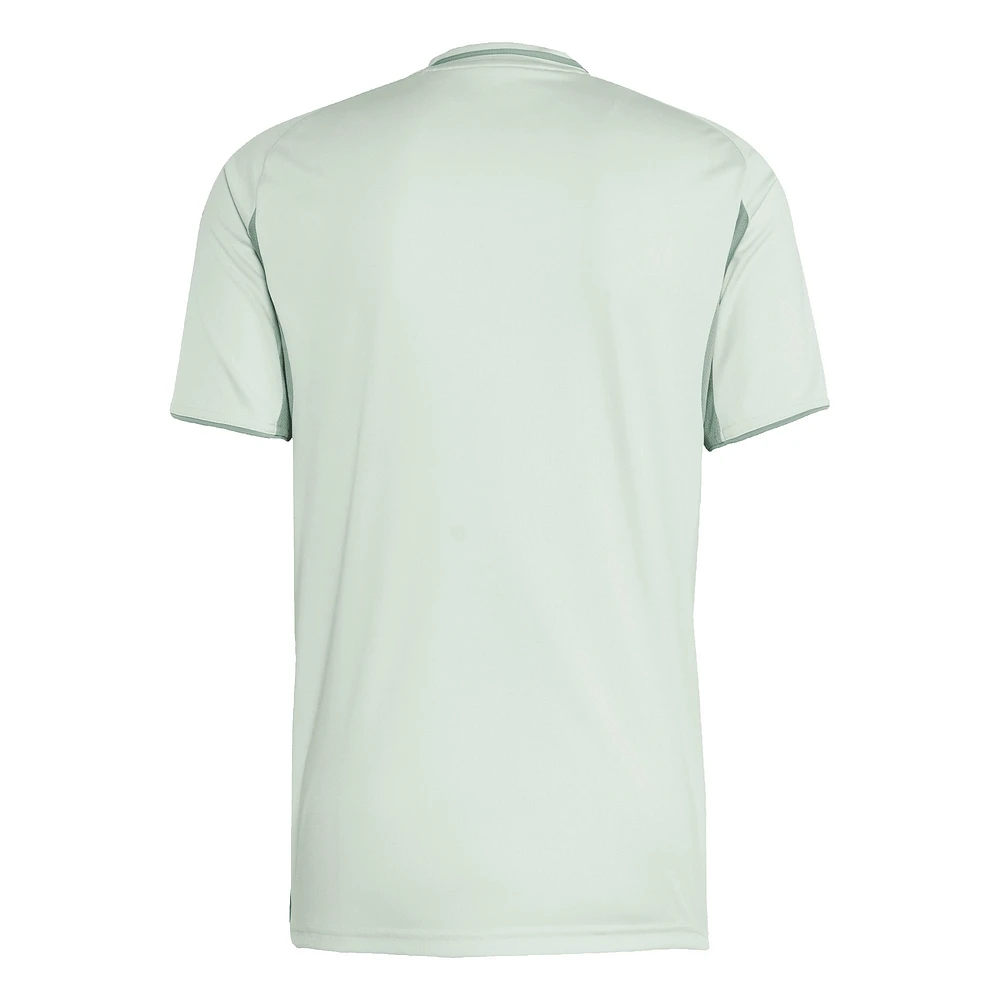 Men's adidas Light Green LA Galaxy 2025 One Planet Pre-Match Top
