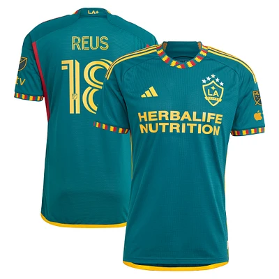 Maillot de joueur authentique LA Galaxy 2024 Kit adidas Marco Reus vert pour homme