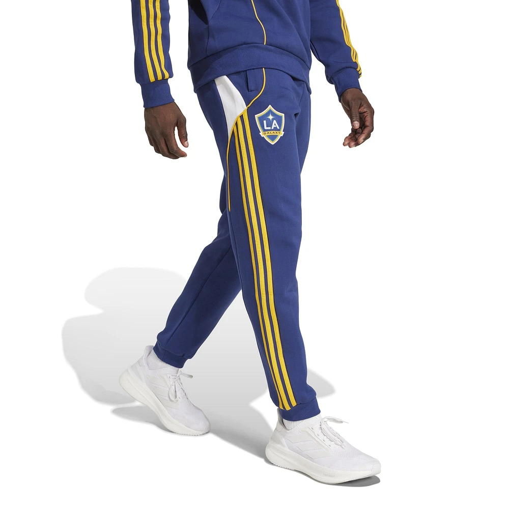 Men's adidas Navy LA Galaxy 2025 Travel Pants