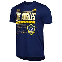 Men's adidas Navy LA Galaxy Club DNA Performance T-Shirt