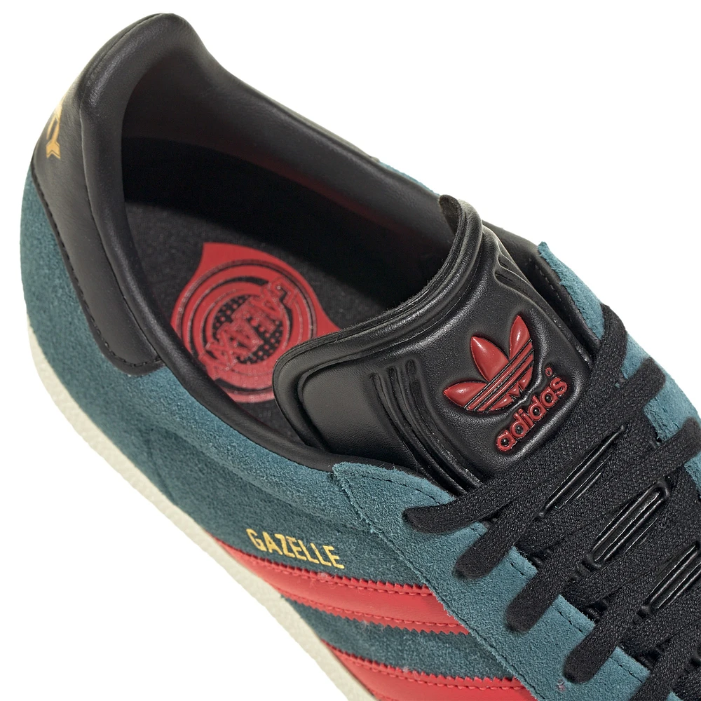 Chaussures adidas Originals LA Galaxy 2024 Jersey Hook Gazelle vertes pour hommes