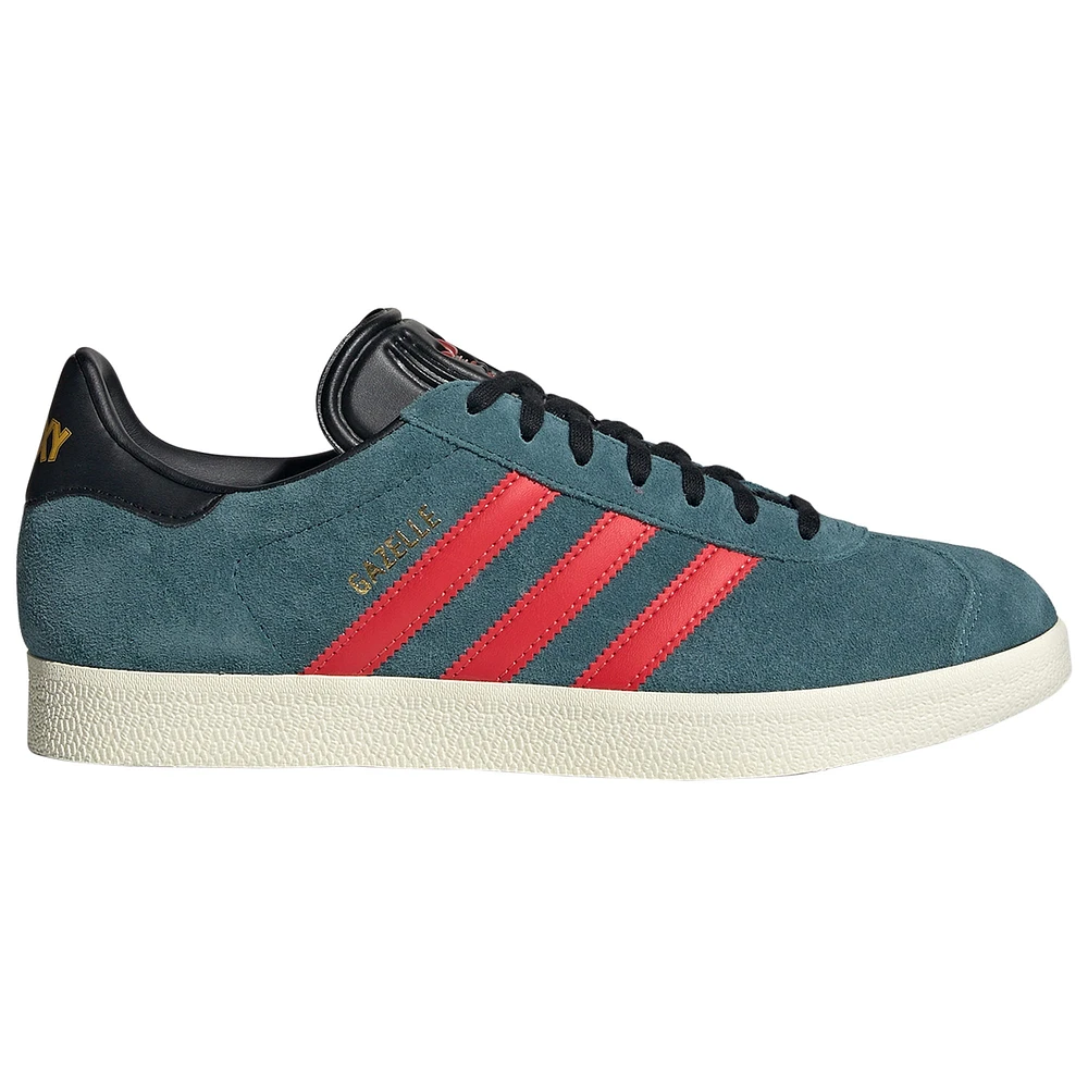 Men's adidas Originals Green LA Galaxy 2024 Jersey Hook Gazelle Shoes