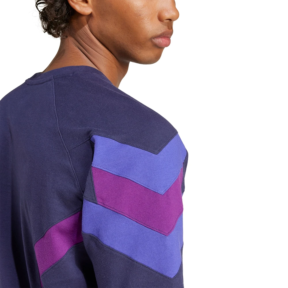 Men's adidas Originals  Navy LA Galaxy Culturewear Collection Fashion Jersey